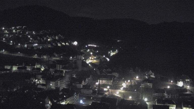 Dieses Bild zeigt eine Webcam-Aufnahme von Ottenhöfen, aufgenommen am Dienstag, den 27.01.2026 um 02:00 Uhr
