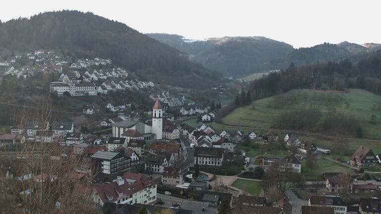 Dieses Bild zeigt eine Webcam-Aufnahme von Ottenhöfen, aufgenommen am Freitag, den 27.03.2026 um 07:20 Uhr