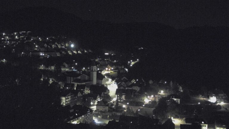 Dieses Bild zeigt eine Webcam-Aufnahme von Ottenhöfen, aufgenommen am Montag, den 07.09.2026 um 23:30 Uhr