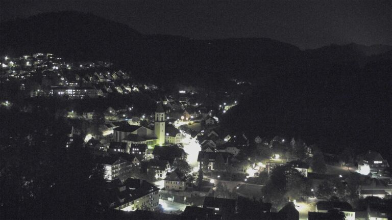 Dieses Bild zeigt eine Webcam-Aufnahme von Ottenhöfen, aufgenommen am Mittwoch, den 30.09.2026 um 20:20 Uhr