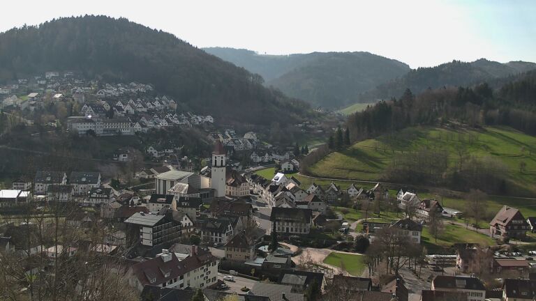 Dieses Bild zeigt eine Webcam-Aufnahme von Ottenhöfen, aufgenommen am Dienstag, den 24.03.2026 um 09:40 Uhr