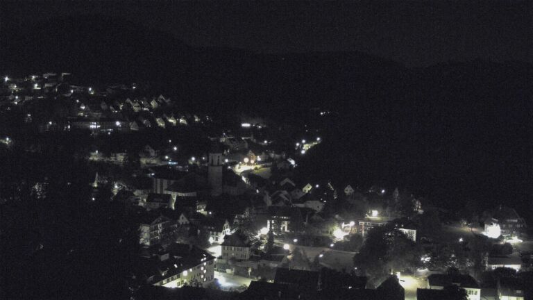 Dieses Bild zeigt eine Webcam-Aufnahme von Ottenhöfen, aufgenommen am Dienstag, den 15.09.2026 um 00:00 Uhr