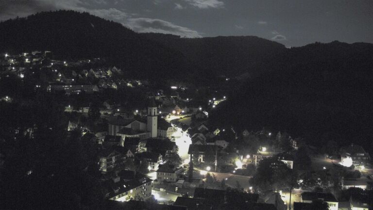 Dieses Bild zeigt eine Webcam-Aufnahme von Ottenhöfen, aufgenommen am Freitag, den 03.07.2026 um 03:00 Uhr