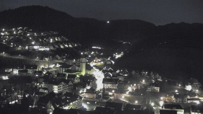 Dieses Bild zeigt eine Webcam-Aufnahme von Ottenhöfen, aufgenommen am Montag, den 02.02.2026 um 07:00 Uhr