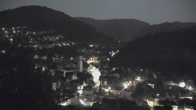 Dieses Bild zeigt eine Webcam-Aufnahme von Ottenhöfen, aufgenommen am Freitag, den 31.07.2026 um 02:00 Uhr