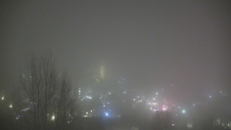 Dieses Bild zeigt eine Webcam-Aufnahme von Ottenhöfen, aufgenommen am Samstag, den 13.12.2025 um 20:50 Uhr