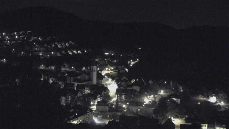 Dieses Bild zeigt eine Webcam-Aufnahme von Ottenhöfen, aufgenommen am Sonntag, den 20.09.2026 um 03:00 Uhr