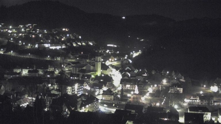 Dieses Bild zeigt eine Webcam-Aufnahme von Ottenhöfen, aufgenommen am Dienstag, den 16.12.2025 um 06:20 Uhr