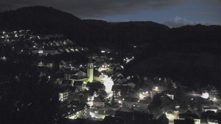 Dieses Bild zeigt eine Webcam-Aufnahme von Ottenhöfen, aufgenommen am Samstag, den 29.08.2026 um 05:40 Uhr