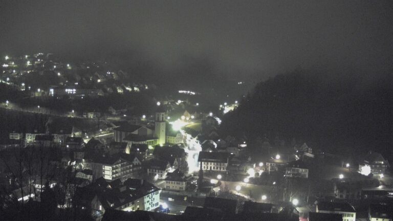 Dieses Bild zeigt eine Webcam-Aufnahme von Ottenhöfen, aufgenommen am Donnerstag, den 29.01.2026 um 05:40 Uhr