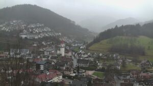 Dieses Bild zeigt eine Webcam-Aufnahme von Ottenhöfen, aufgenommen am Dienstag, den 24.02.2026 um 10:00 Uhr