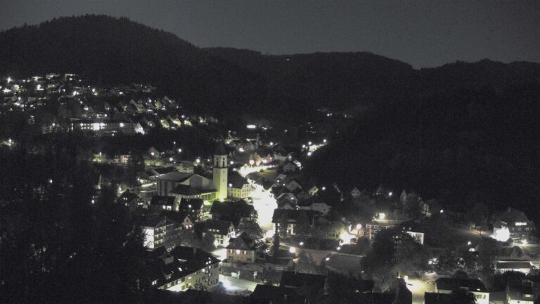 Dieses Bild zeigt eine Webcam-Aufnahme von Ottenhöfen, aufgenommen am Mittwoch, den 23.09.2026 um 20:40 Uhr