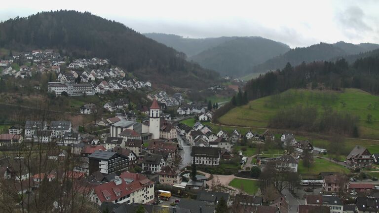 Dieses Bild zeigt eine Webcam-Aufnahme von Ottenhöfen, aufgenommen am Mittwoch, den 25.03.2026 um 11:00 Uhr