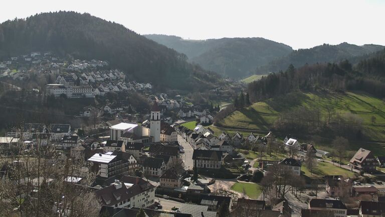 Dieses Bild zeigt eine Webcam-Aufnahme von Ottenhöfen, aufgenommen am Donnerstag, den 05.03.2026 um 10:30 Uhr