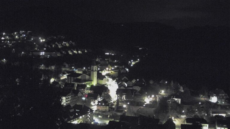 Dieses Bild zeigt eine Webcam-Aufnahme von Ottenhöfen, aufgenommen am Donnerstag, den 22.10.2026 um 05:40 Uhr