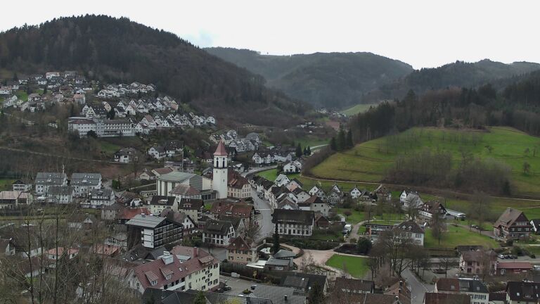 Dieses Bild zeigt eine Webcam-Aufnahme von Ottenhöfen, aufgenommen am Dienstag, den 17.03.2026 um 09:20 Uhr