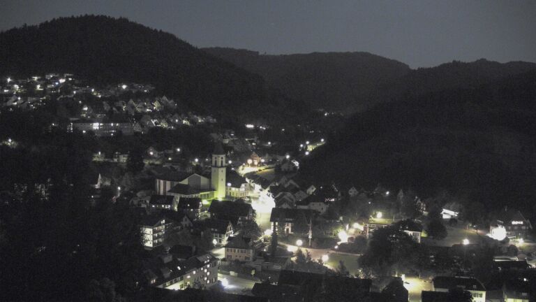 Dieses Bild zeigt eine Webcam-Aufnahme von Ottenhöfen, aufgenommen am Mittwoch, den 27.05.2026 um 22:30 Uhr