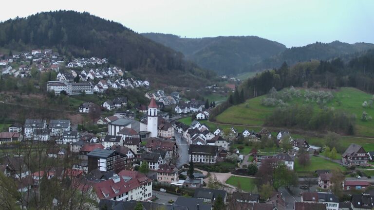 Dieses Bild zeigt eine Webcam-Aufnahme von Ottenhöfen, aufgenommen am Samstag, den 11.04.2026 um 20:00 Uhr