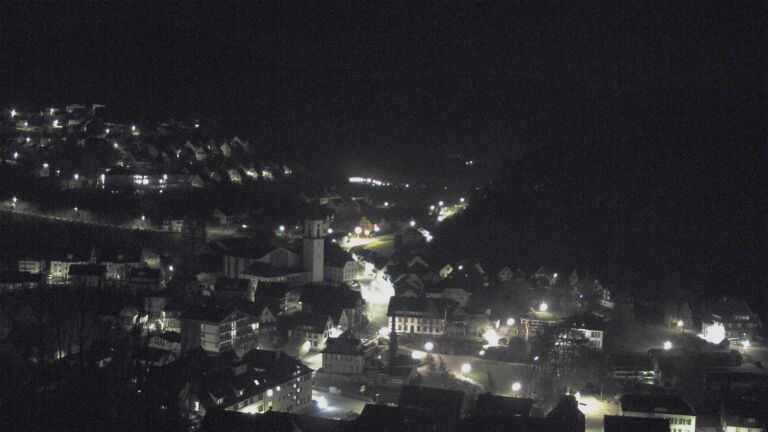 Dieses Bild zeigt eine Webcam-Aufnahme von Ottenhöfen, aufgenommen am Mittwoch, den 15.04.2026 um 01:30 Uhr