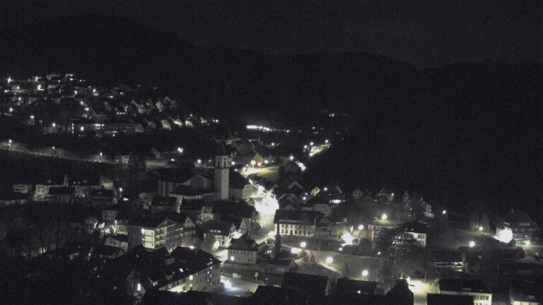 Dieses Bild zeigt eine Webcam-Aufnahme von Ottenhöfen, aufgenommen am Mittwoch, den 15.04.2026 um 23:30 Uhr