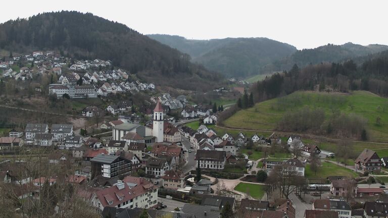 Dieses Bild zeigt eine Webcam-Aufnahme von Ottenhöfen, aufgenommen am Mittwoch, den 25.03.2026 um 06:50 Uhr