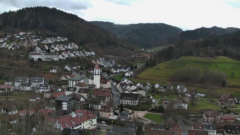 Dieses Bild zeigt eine Webcam-Aufnahme von Ottenhöfen, aufgenommen am Mittwoch, den 11.03.2026 um 12:20 Uhr