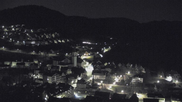 Dieses Bild zeigt eine Webcam-Aufnahme von Ottenhöfen, aufgenommen am Mittwoch, den 08.04.2026 um 03:00 Uhr