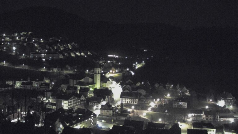 Dieses Bild zeigt eine Webcam-Aufnahme von Ottenhöfen, aufgenommen am Montag, den 23.03.2026 um 05:00 Uhr
