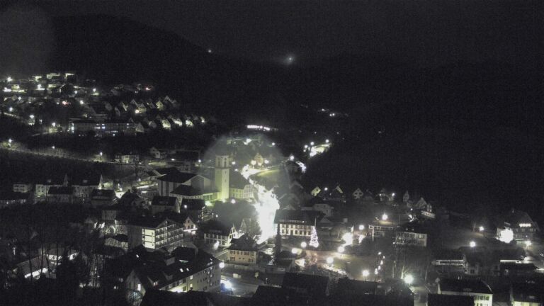 Dieses Bild zeigt eine Webcam-Aufnahme von Ottenhöfen, aufgenommen am Samstag, den 10.01.2026 um 05:40 Uhr
