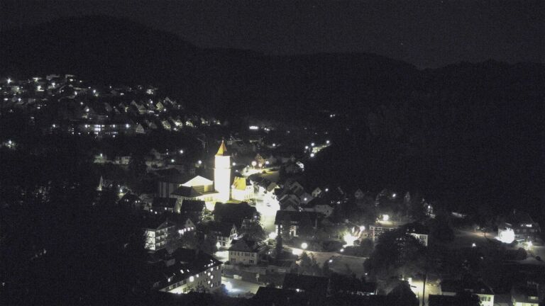 Dieses Bild zeigt eine Webcam-Aufnahme von Ottenhöfen, aufgenommen am Mittwoch, den 05.08.2026 um 22:30 Uhr