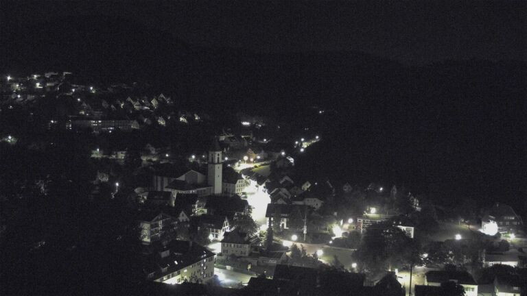 Dieses Bild zeigt eine Webcam-Aufnahme von Ottenhöfen, aufgenommen am Mittwoch, den 17.06.2026 um 01:30 Uhr