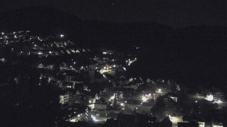 Dieses Bild zeigt eine Webcam-Aufnahme von Ottenhöfen, aufgenommen am Montag, den 14.09.2026 um 23:30 Uhr