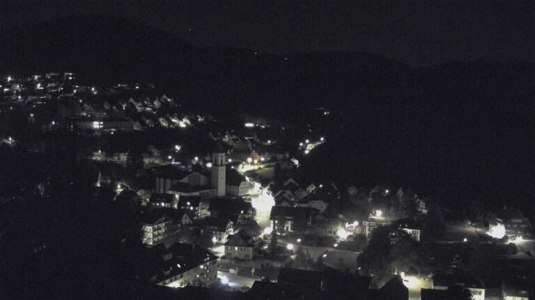 Dieses Bild zeigt eine Webcam-Aufnahme von Ottenhöfen, aufgenommen am Samstag, den 05.09.2026 um 23:30 Uhr