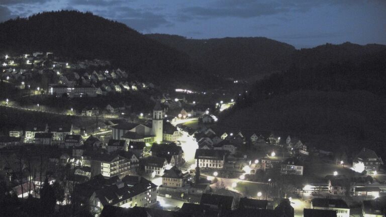 Dieses Bild zeigt eine Webcam-Aufnahme von Ottenhöfen, aufgenommen am Samstag, den 21.03.2026 um 05:40 Uhr