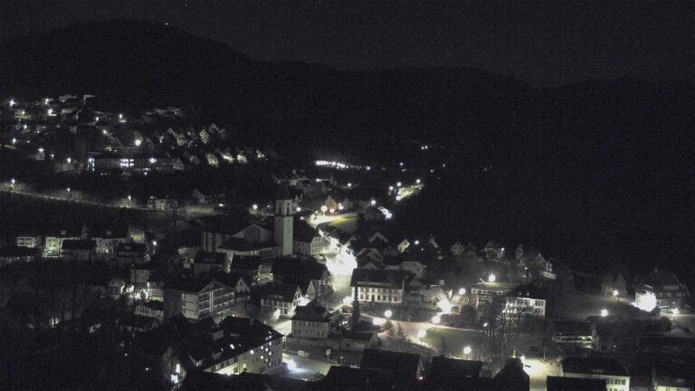 Dieses Bild zeigt eine Webcam-Aufnahme von Ottenhöfen, aufgenommen am Mittwoch, den 08.04.2026 um 02:30 Uhr
