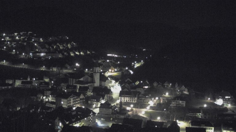 Dieses Bild zeigt eine Webcam-Aufnahme von Ottenhöfen, aufgenommen am Donnerstag, den 19.03.2026 um 00:00 Uhr