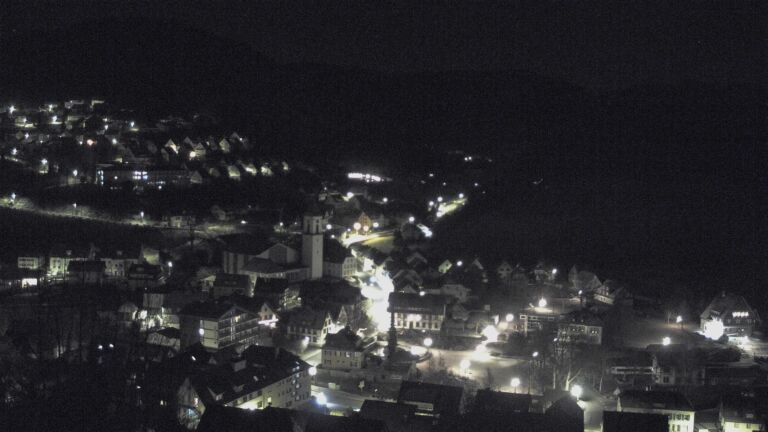 Dieses Bild zeigt eine Webcam-Aufnahme von Ottenhöfen, aufgenommen am Montag, den 29.12.2025 um 03:00 Uhr