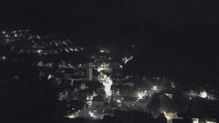 Dieses Bild zeigt eine Webcam-Aufnahme von Ottenhöfen, aufgenommen am Montag, den 05.10.2026 um 02:00 Uhr