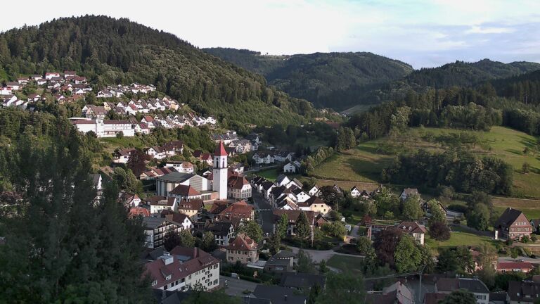 Dieses Bild zeigt eine Webcam-Aufnahme von Ottenhöfen, aufgenommen am Montag, den 29.06.2026 um 20:10 Uhr