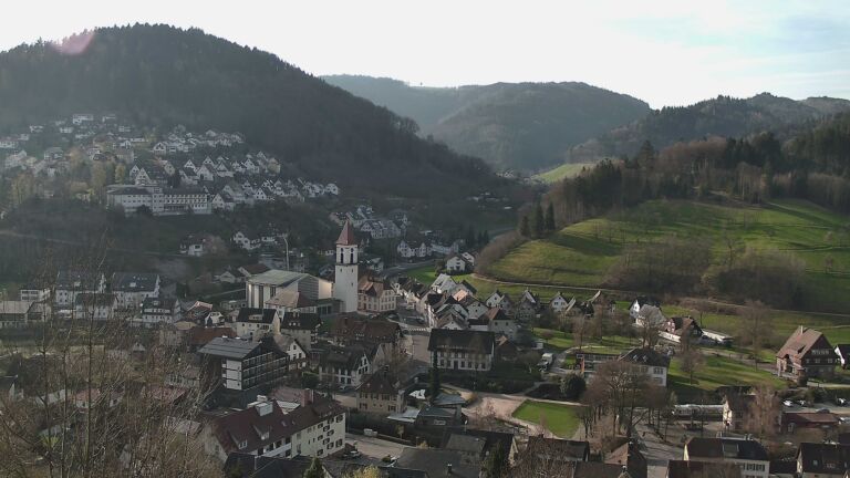 Dieses Bild zeigt eine Webcam-Aufnahme von Ottenhöfen, aufgenommen am Dienstag, den 24.03.2026 um 08:30 Uhr