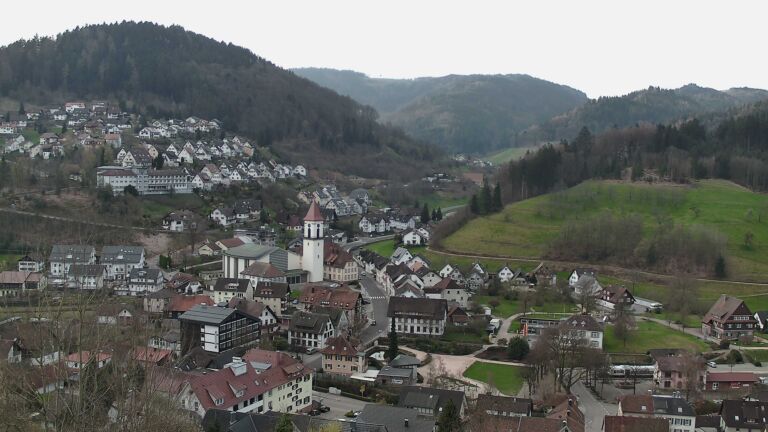 Dieses Bild zeigt eine Webcam-Aufnahme von Ottenhöfen, aufgenommen am Mittwoch, den 25.03.2026 um 07:10 Uhr