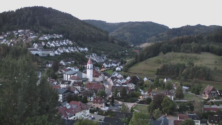 Dieses Bild zeigt eine Webcam-Aufnahme von Ottenhöfen, aufgenommen am Freitag, den 11.09.2026 um 06:40 Uhr