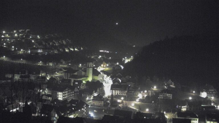 Dieses Bild zeigt eine Webcam-Aufnahme von Ottenhöfen, aufgenommen am Dienstag, den 17.02.2026 um 05:40 Uhr