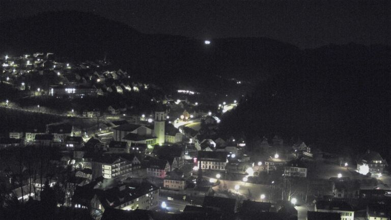 Dieses Bild zeigt eine Webcam-Aufnahme von Ottenhöfen, aufgenommen am Dienstag, den 27.01.2026 um 05:40 Uhr