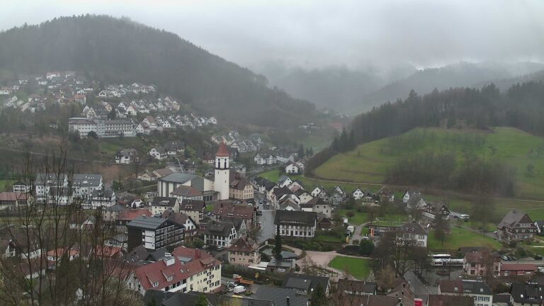 Dieses Bild zeigt eine Webcam-Aufnahme von Ottenhöfen, aufgenommen am Mittwoch, den 25.03.2026 um 12:30 Uhr