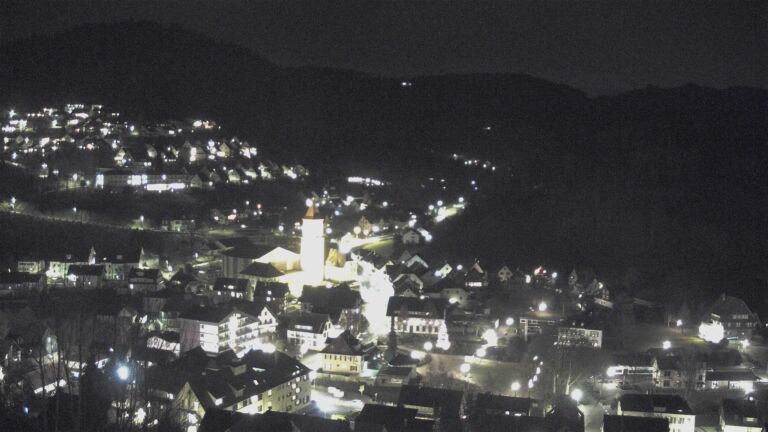 Dieses Bild zeigt eine Webcam-Aufnahme von Ottenhöfen, aufgenommen am Samstag, den 20.12.2025 um 18:30 Uhr