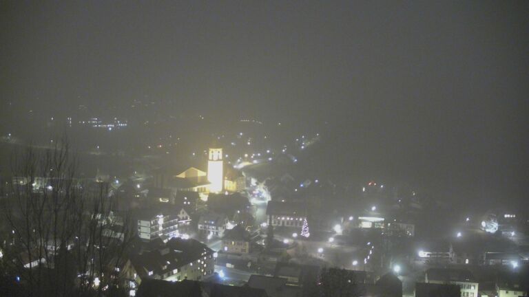 Dieses Bild zeigt eine Webcam-Aufnahme von Ottenhöfen, aufgenommen am Montag, den 29.12.2025 um 18:40 Uhr