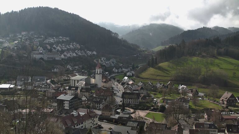 Dieses Bild zeigt eine Webcam-Aufnahme von Ottenhöfen, aufgenommen am Sonntag, den 29.03.2026 um 10:50 Uhr