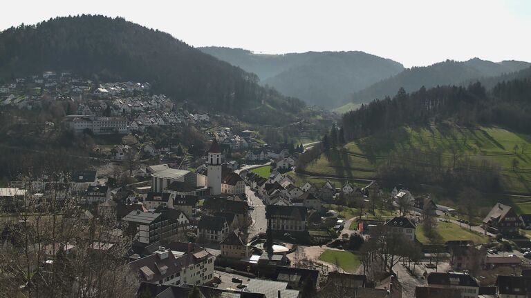 Dieses Bild zeigt eine Webcam-Aufnahme von Ottenhöfen, aufgenommen am Donnerstag, den 05.03.2026 um 11:40 Uhr