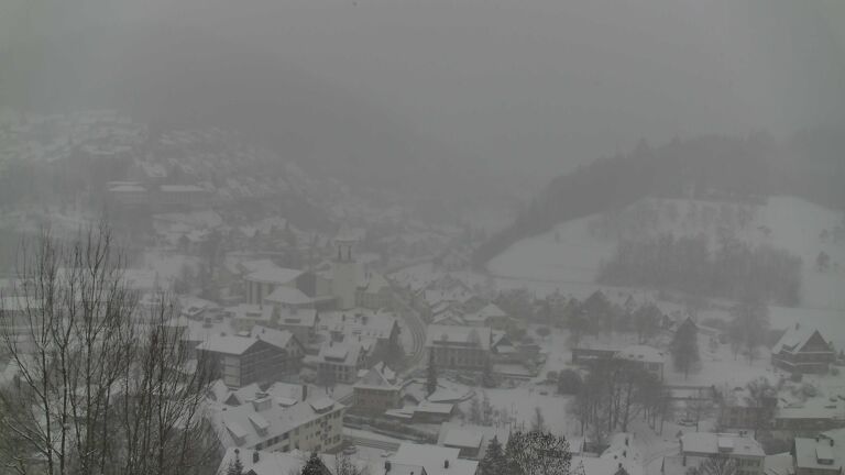 Dieses Bild zeigt eine Webcam-Aufnahme von Ottenhöfen, aufgenommen am Samstag, den 03.01.2026 um 15:30 Uhr